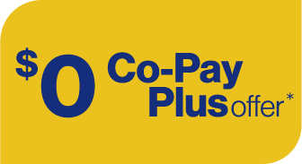$0 Co-Pay Plus offer